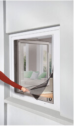 LIVARNO home Magnetyczna moskitiera na okno, 110 x