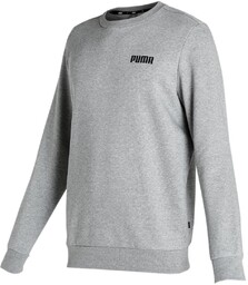 Bluza męska Puma ESS CREW FL szara 84746003-S