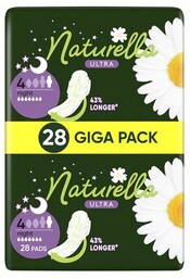 NATURELLA Podpaski Ultra Night Rozmiar 4 (28 sztuk)