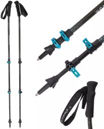 Kijki trekkingowe CAMP BackCountry ERGO black/blue