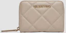 VALENTINO Beżowy średni damski portfel Ocarina Wallet