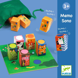 Gra edukacyjna Memo Sono Djeco DJ08260 z efektem