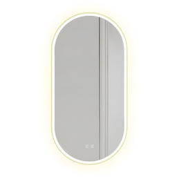 Rea LUSTRO ŚCIENNE LED OVL 50x100cm Złote