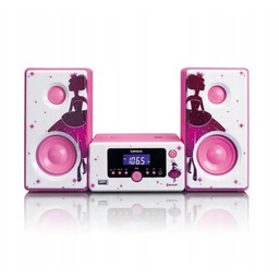 Wieża Lenco MC-020 princess Fm Bluetooth Usb Aux