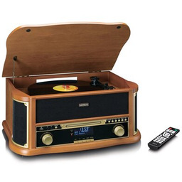 LENCO Gramofon TCD-2571WD Bluetooth USB