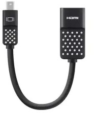 Belkin Mini DisplayPort do HDMI 4K Czarny Adapter