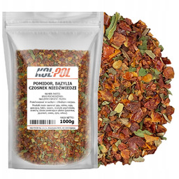 POMIDOR BAZYLIA CZOSNEK NIEDŹWIEDZI 1kg Aromatyczna mieszanka ziół