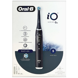 ORAL-B iO 6 Black Lava szczoteczka elektryczna magnetyczna