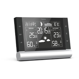 Stacja pogody Black Line Plus termometr higrometr -