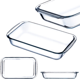 Prostokątne naczynie żaroodporne Crest 2.2L