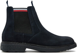 Sztyblety Tommy Hilfiger Chelsea FM0FM05191 Granatowy