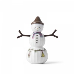 Kähler HAMMERSHØI CHRISTMAS Świąteczna Figurka - Bałwanek Chłopiec