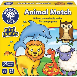 Orchard Toys- Gra Planszowa Animal Match Mini Games
