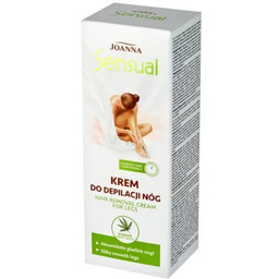 JOANNA SENSUAL Krem do depilacji nóg Konopie, 100ml