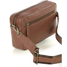 Torebka damska worek hobo bag skóra naturalna -