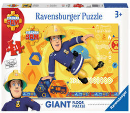 Ravensburger, puzzle, Strażak Sam, 24 el.