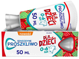 Sensodyne Proszkliwo pasta do zębów dla dzieci 0-6