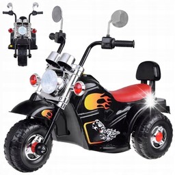 Motor elektryczny na akumulator dla dzieci motorek dźwięki