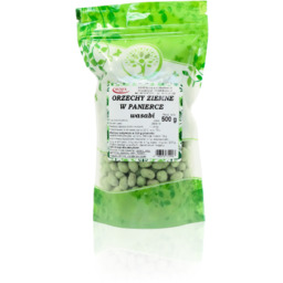 ORZESZKI ZIEMNE W PANIERCE- wasabi 500 g