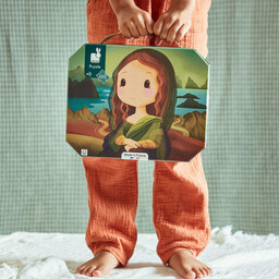 Puzzle w walizce Obraz inspirowany twórczością da Vinci