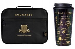 Harry Potter Zestaw Kubek Bidon Torba Śniadaniówka Box