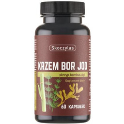 Skoczylas Krzem Bor Jod, 60 kaps.