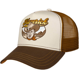 Czapka Trucker Cowboy by JJ Hats, brązowy, One