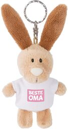 NICI 44701 Breloczek do kluczy zając z koszulką