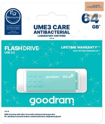 PenDrive 3.0 GOODRAM ANTIBACTERIAL 64GB