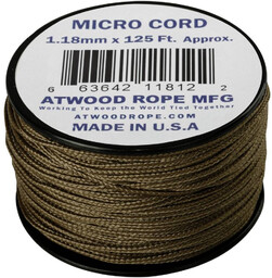 Linka Micro Cord ATWOOD (1.18mm/38m) Coyote (CD-MC1-NL-11)
