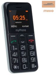 Telefon GSM myPhone Halo Easy czarny