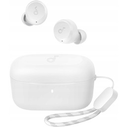 Słuchawki bezprzewodowe dokanałowe soundcore A25i wodoodporne białe