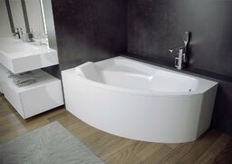 Wanna narożna 140 cm Lewa Rima Besco