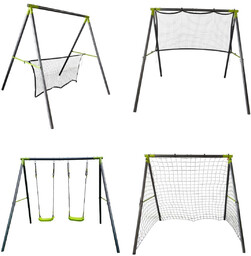Ma?piszon Plac zabaw do ogrodu Deluxe Multisport 5w1