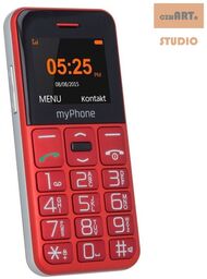 Telefon GSM myPhone Halo Easy czerwony