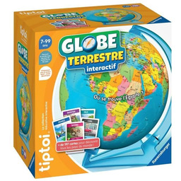 interaktywny globus tiptoi , 00000191, 7 lat, Ravensburger
