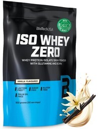 BIOTECH Odżywka białkowa Iso Whey Zero Waniliowy (500