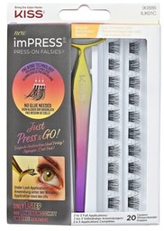KISS Kępki Sztucznych Rzęs ImPress - Lash Kit