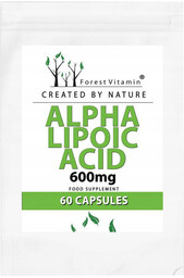 FOREST VITAMIN Alpha Lipoic Acid 600mg 60caps