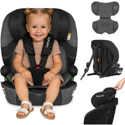 Fotelik Samochodowy Isofix 76-150 Cm 9-36 Kg Lionelo