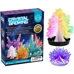 Zestaw Naukowy Hodowla Kryształów Zestaw Edukacyjny Kryształy Eksperyment