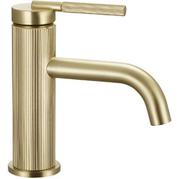 Rea Bateria Umywalkowa REA Argon Złota Szczotkowana Niska