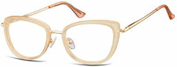 Sunoptic Okulary oprawki korekcyjne kocie oczy zerówki flex