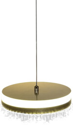 Milagro Metalowa lampa wisząca PRECIOSA ML0998 LED 25W