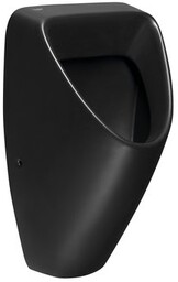 SCHWARN BLACK pisuar ceramiczny, zasilanie tylne, odpływ tylny,