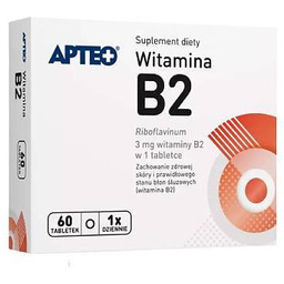 Apteo Witamina B2, 60 tabl.