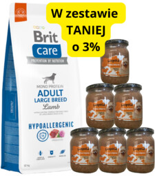BRIT CARE Dog Hypoallergenic Adult Large Breed Lamb