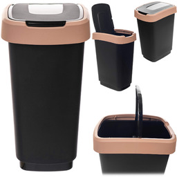 Kosz na śmieci Morin 25L z klapą obrotową