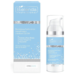 BIELENDA PROFESSIONAL SupremeLab Hydra Glow bezolejowy hydro-krem nawadniający