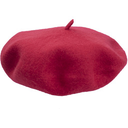BERET damski FRANCUSKI wełniany ELEGANCKI